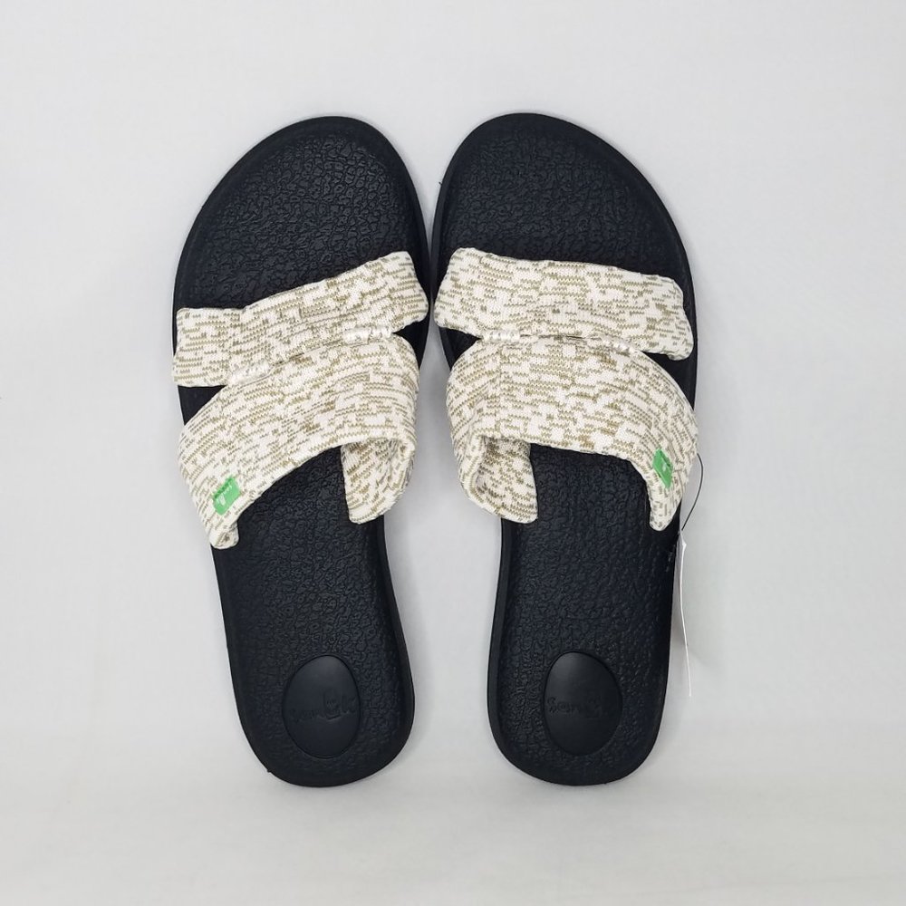 NEW Sanuk Yoga Mat Carpi Knit Slides 1099409 - Picture 6 of 13